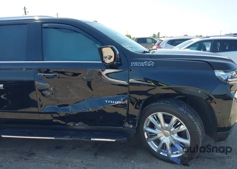 2022 Chevrolet Tahoe 2Wd High Country from USA, damaged, VIN 1GNSCTKLXNR177903